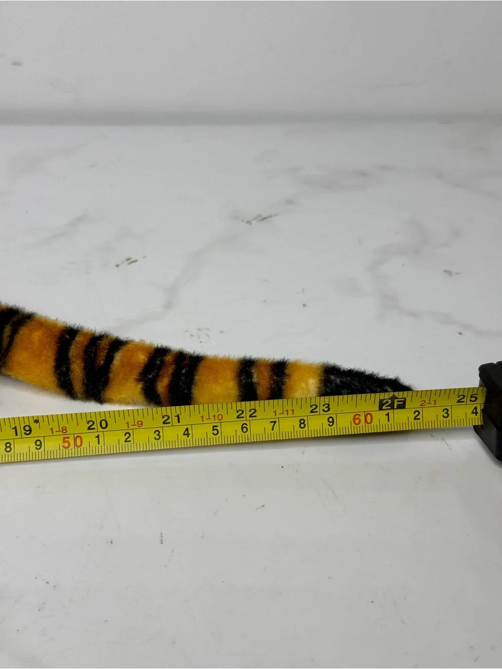 Bengal Tiger Realistic Plush Laying 24”